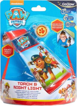 PAW PATROL GoGlow in Taschenlampe und Nachtlicht