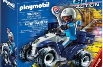 PLAYMOBIL City Action () Polizei Speed Quad mit Rückzugsmotor