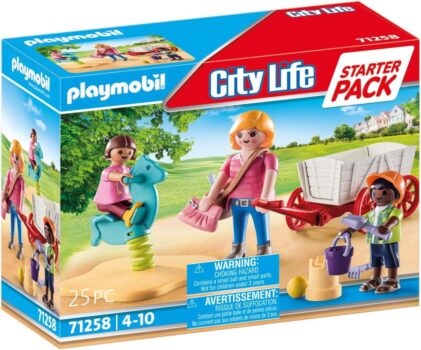 PLAYMOBIL City Life Erzieherin mit Bollerwagen