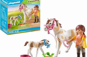 PLAYMOBIL Country () Pferd mit Fohlen