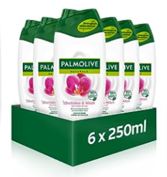 Palmolive Duschgel Naturals Orchidee Milch xml Cremedusche mit Orchideen Duft Amazon de Kosmetik