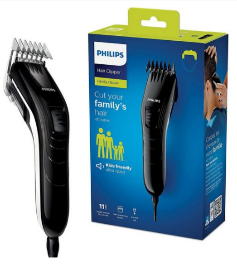 Philips Hair Clipper Haarschneider Mit Trim-N-Flow-Technologie (Modell Qc5115/15)