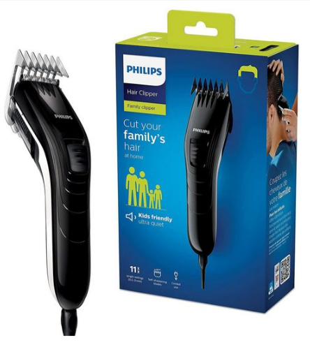 Philips Hair Clipper Haarschneider mit Trim-n-Flow-Technologie (Modell QC5115/15) für 16,80 € inkl. Prime-Versand