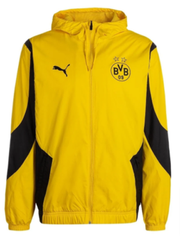 Puma Borussia Dortmund Prematch Herren Fußballjacke