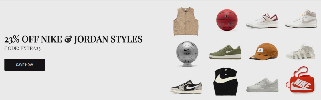 Rabatt auf Nike & Jordan Styles