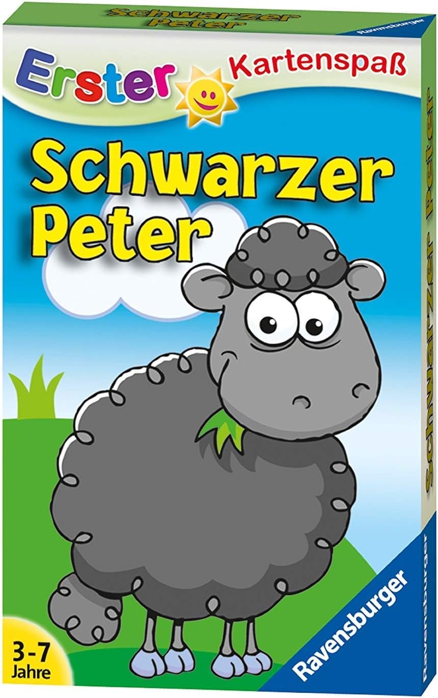 Ravensburger Schwarzer Peter Schaf Kartenspiel (Für Kinder Ab Jahren)