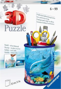 Ravensburger D Puzzle Utensilo Unterwasserwelt Teile Stiftehalter für Tierliebhaber