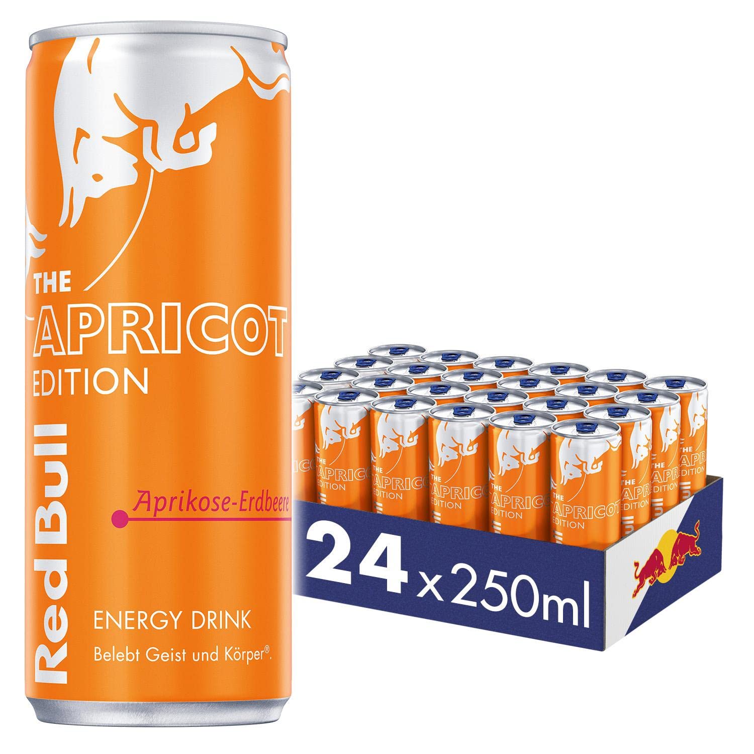 Red Bull Energy Drink Apricot Edition 24er Pack (24x250ml) ab 20,30 € inkl. Prime-Versand zzgl. Pfand