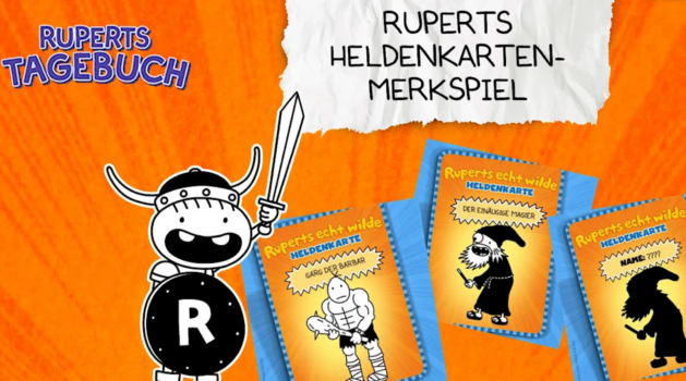 Ruperts Heldenkarten Merkspiel