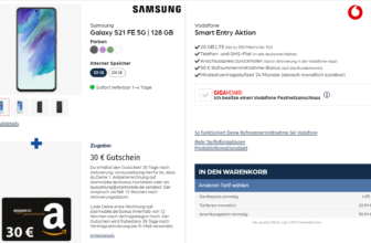 Samsung Galaxy S FE G + € Amazon Gutschein + Libratone ONE Style Portable Bluetooth Speaker + Vodafone Smart Entry GB G