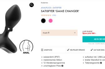 Satisfyer Game Chnage Analplug