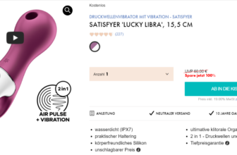 Satisfyer Lucky Libra Druckwellenvibrator