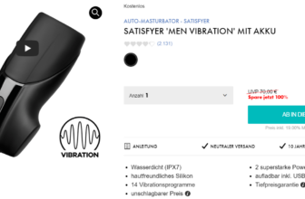 Satisfyer Men Vibration Bluetooth Masturbator