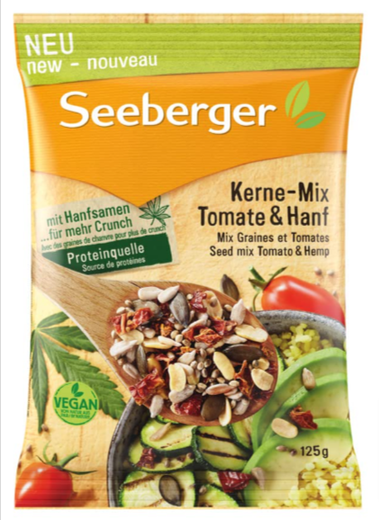 Seeberger Kerne Mix Tomate &Amp; Hanf
