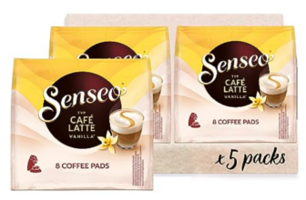 Senseo Pads Café Latte Vanilla Kaffeepads er Pack x Getränke g Amazon de Lebensmittel Getränke