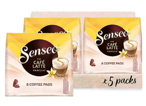 Senseo Pads Café Latte Vanilla Kaffeepads er Pack x Getränke g Amazon de Lebensmittel Getränke