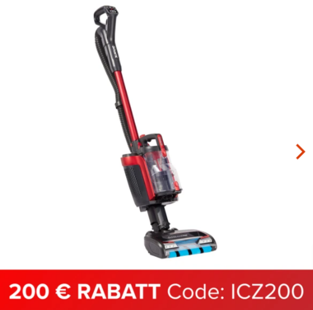 Shark Clean Icz300Eu Akku-Staubsauger Mit Powerfins