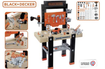 Smoby Black Decker Werkbank Center digitalo