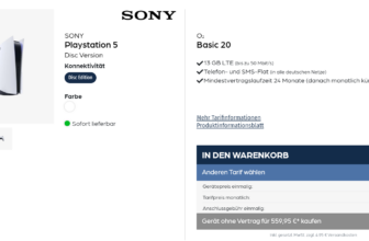 Sony Playstation Disc Edition + Libratone ONE Style Portable Bluetooth Speaker + o Basic mit GB LTE