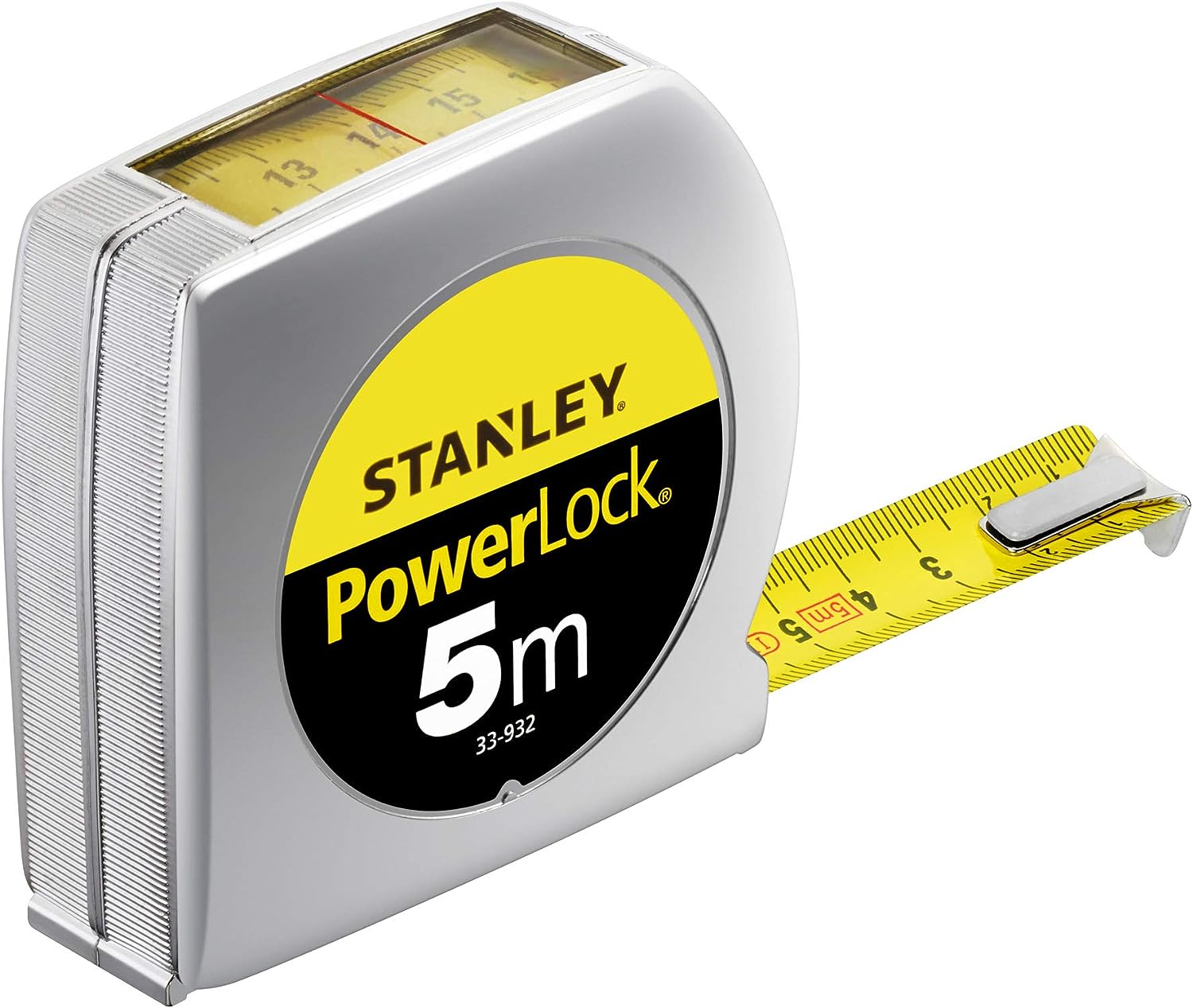 Stanley Powerlock Bandmaß M Mit Sichtfenster