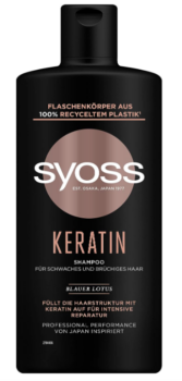 Syoss Shampoo Keratin ml Haarshampoo für schwaches und