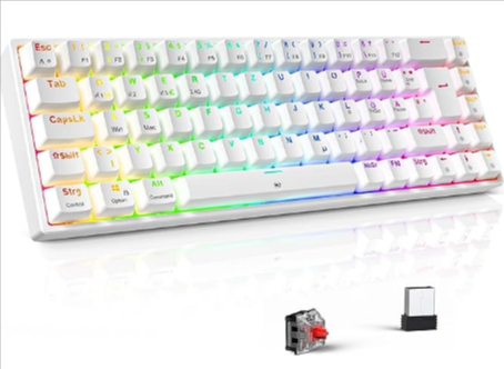 TECURS KB510 mechan. RGB Gaming Tastatur für 39,89 € inkl. Prime-Versand (statt 57,00 €)