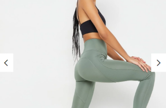 TRENDYOLMİLLA Sport Leggings Khaki Hoher Bund Trendyol