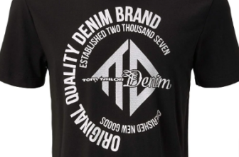 Tom Tailor Denim T Shirt Schwarz Figurbetont Trendyol