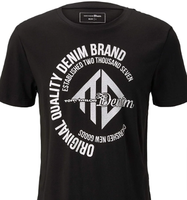 🔥9 Stück Tom Tailor T-Shirts in schwarz (Gr. S bis XXL) für 11,28 € inkl. Versand (1,25 € pro Shirt)