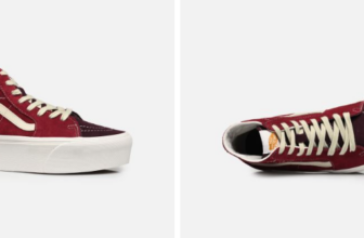 Vans UA SK Hi Tapered Stackform W weinrot Sneaker bei Sarenza de