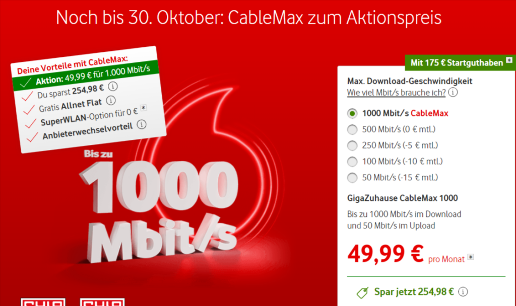 Vodafone Cablemax
