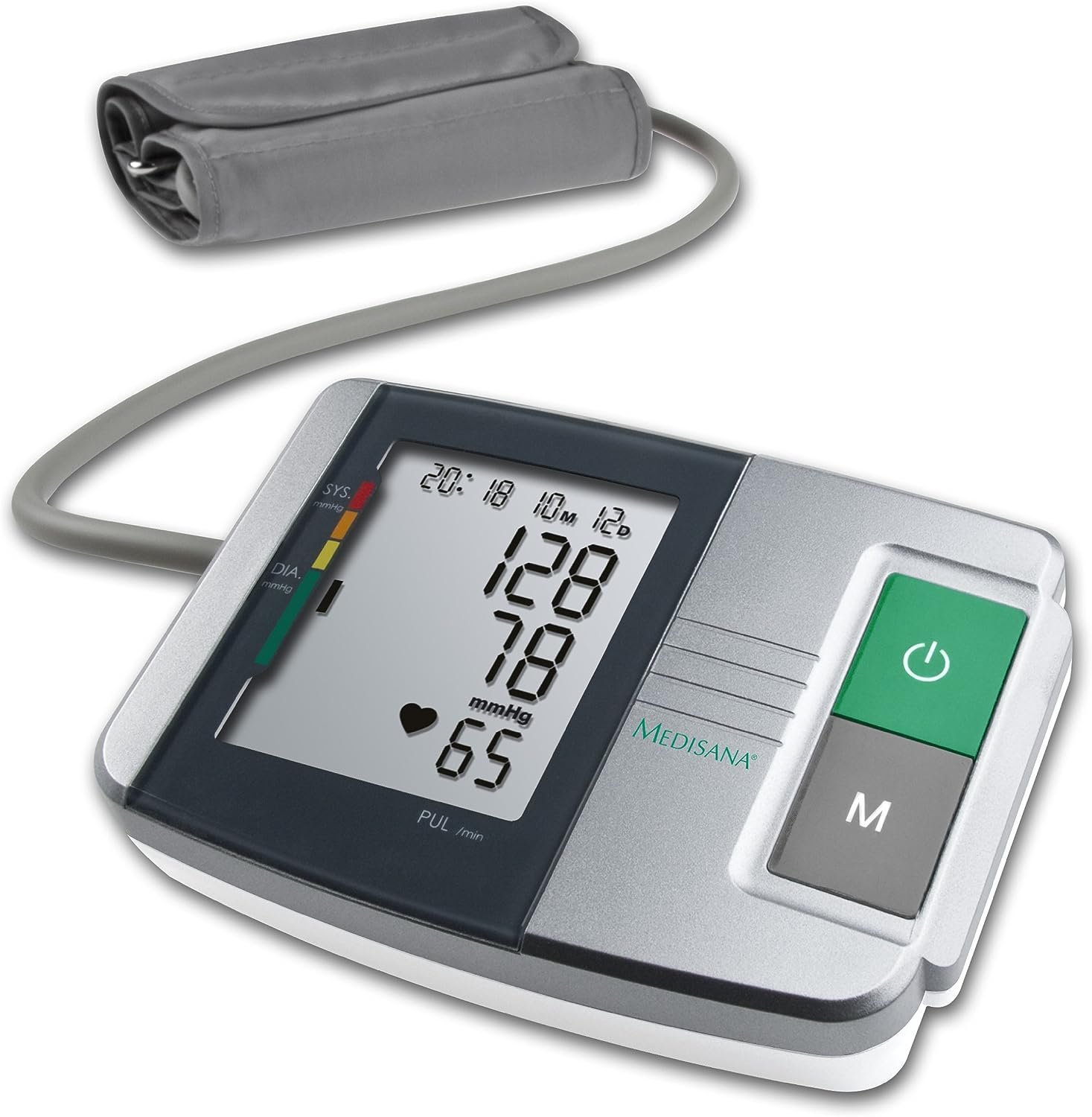 Medisana Mts Oberarm Blutdruckmessgerät (Präzise Blutdruck Und Pulsmessung Mit Speicherfunktion)
