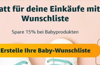 Amazon Baby Wunschliste erstellen