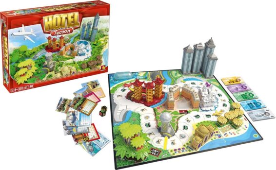 Asmodee Hotel Tycoon Familienspiel für Spieler ab Jahren