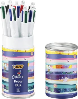 BIC Farben Kugelschreiber Set Colours er Stifte Set in verschiedenem Design Ideal als Geschenk