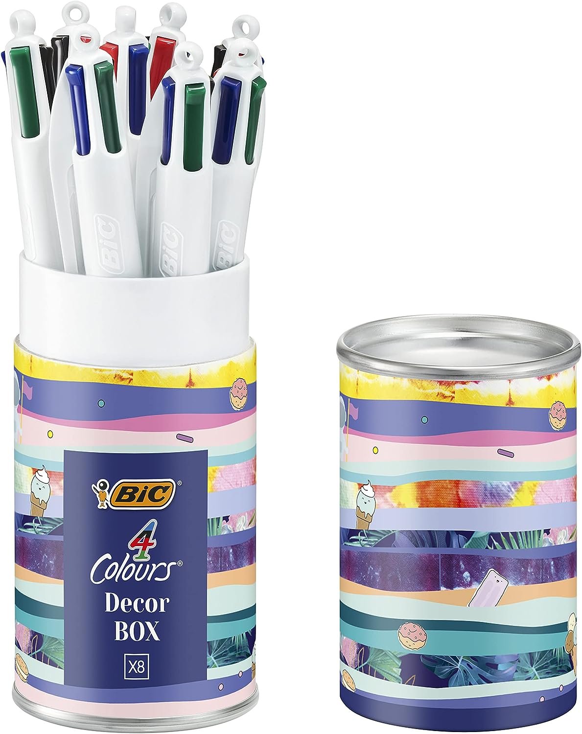 Bic Farben Kugelschreiber Set Colours Er Stifte Set In Verschiedenem Design Ideal Als Geschenk