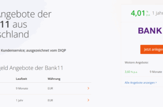 Bank Festgeld