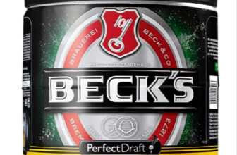 Beck s Pils Bier Perfect Draft x l MEHRWEG Fassbier Amazon de Lebensmittel Getränke