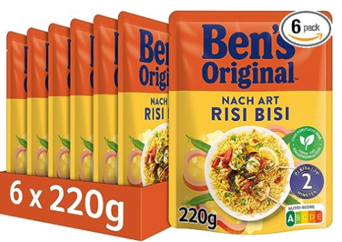 Ben s Original Express Reis Risi Bisi Packungen x g Amazon de Games