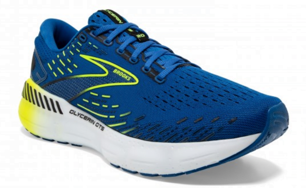 Brooks Glycerin Gts Herren Straßenlaufschuhe Blue Nightlife