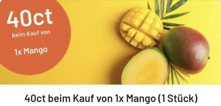 Cashback auf Mango