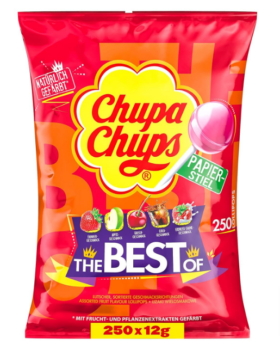 Chupa-Chups-Best-of-Lutscher-Beutel-Beutel-enthält-250-Lollis-in-6-Geschmacksrichtungen-wie-Cola-Erdbeere-Kirsch-Apfel-Himbeere-Vanille