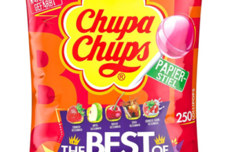 Chupa-Chups-Best-of-Lutscher-Beutel-Beutel-enthält-250-Lollis-in-6-Geschmacksrichtungen-wie-Cola-Erdbeere-Kirsch-Apfel-Himbeere-Vanille