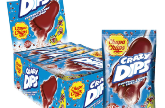 Chupa Chups Crazy Dips Cola er Thekendisplay enthält