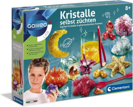 Clementoni Galileo Lab – Kristalle selbst züchten (für Kinder ab Jahren)