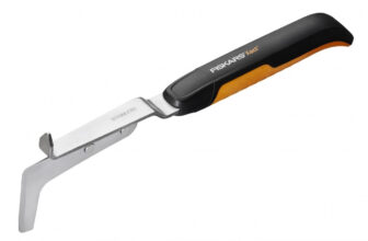 Fiskars Kleiner Fugenkratzer zum Entfernen von Unkraut und Moos