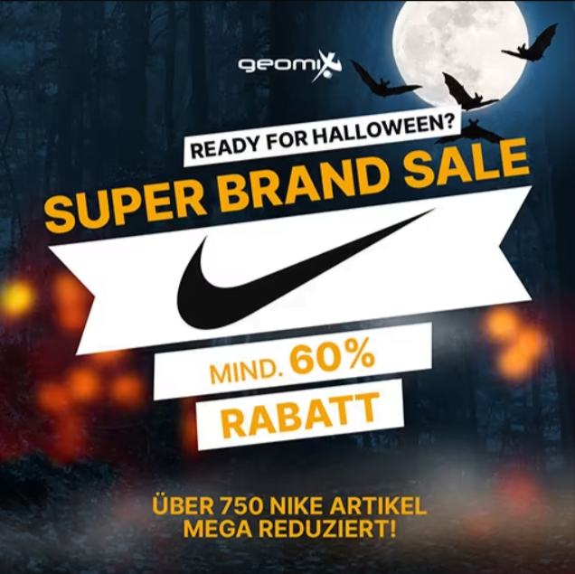 Geomix Nike Halloween Sale