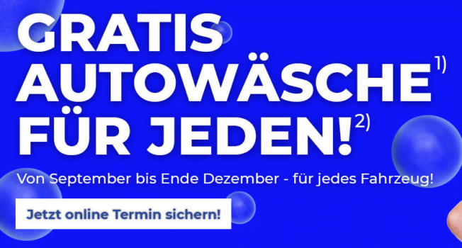 Gratis Autowäsche Hyundai Mazda Autohaus Ivancan