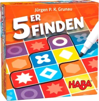 HABA 305283 - 5ER FINDEN Familienspiel ab 7 Jahren