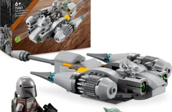 LEGO Star Wars N Starfighter des Mandalorianers – Microfighter Mikro Bauspielzeug